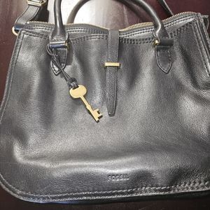 Fossil black purse, perfect condition